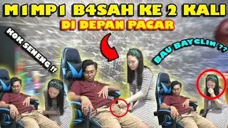 PRANK M1MP1 B4SAH KE 2 KALINYA DI DEPAN CENTIL !! KOK BAU BAYCLIN ?? WKWK