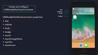 iOS Local Notifications for beginners, Xcode 9, iOS 11 ( Part 1).