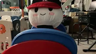 Guest goes on a slide