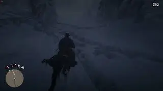 Red dead redemption 2 PC snow deformation tesselation issue