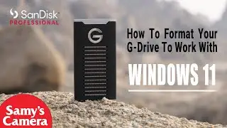How To Format Your G-Drive To Work With Windows  Computers