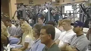 Bill Pearl at  Conditioning Unlimited in 1997