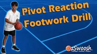 Best Youth Basketball Footwork Drill - Pivot Reaction Drill
