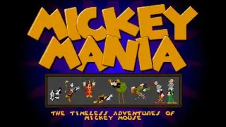 Mickey Mania- Full game playthrough (No deaths)