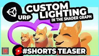Custom Lighting in Unity URP Shader Graph! Ready for Toony Lights! 