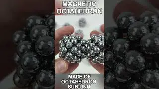 Magnetic Octahedron made of Magnetic Octahedrons | Magnetic Games