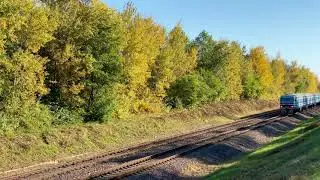 Дизель-поезд ДРБ-1 по маршруту Рабкор Бобруйск