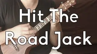 Hit The Road Jack - Easy Ukulele Lesson - Ray Charles - Play-a-longs w/Tabs Ukulele Tutorial