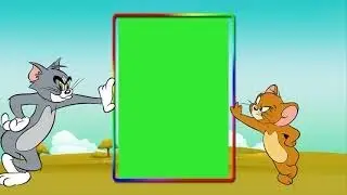 No copyright Green Screen Tom and Jerry Cartoon HD Video Background 2021 For Video Editing 284