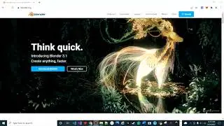 Installing Blender