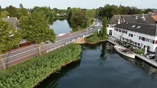 Aan de Waal Rijsoord - Drone 4K DJI 4 mini pro