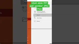 PPT jadi gambar jpg,png #powerpoint