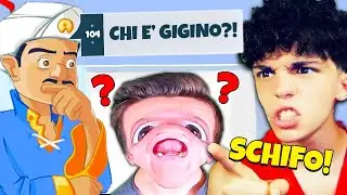 BABY MAXINO INSULTA AKINATOR PERCHÈ NON INDOVINA I SUOI AMICI!! (DIVERTENTE😂)
