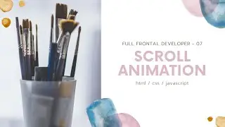 Full Frontal Developer | Scroll Animation | 07