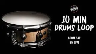 FREE DRUMS LOOP - Hip Hop / Boom Bap - 95 BPM 🥁