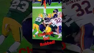 Chicago Robbed of TD #nfl