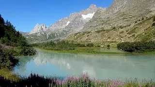 MONTE BIANCO Laghi Combal e Miage  4k