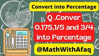 How to convert into Percentage 