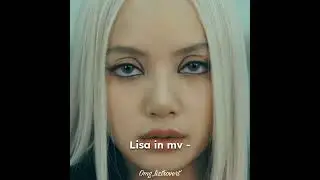 Lisa on stage vs in mv 🥵 #blackpink #blinkies #blackpinkedit #kpop #edit #lisa