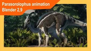 Parasorolophus-animation