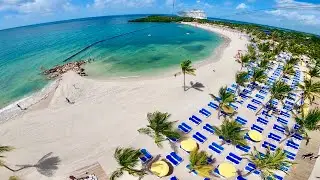 Superman Zipline over NCL Harvest Caye, Belize