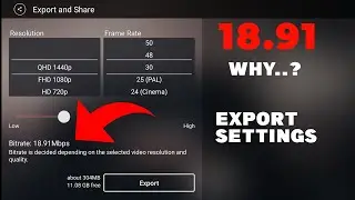 Bitrate कितना रखें | Kinemaster Best Export Setting for YouTube | YouTube Guidelines