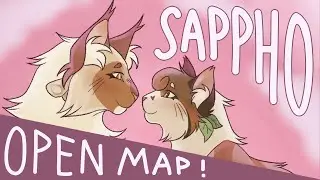 (TWO PARTS OPEN) SAPPHO - 1 Month WLW Warrior Cats Shipping MAP (4/18 DONE)