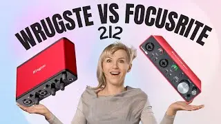 Wrugste 2I2 VS Focusrite SCARLETT 2I2 USB audio interface | Who sounds better?