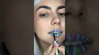 Labios tricolor?😳😍 