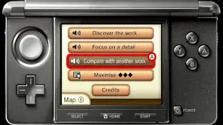 Video Audio guide Louvre - Nintendo 3DS