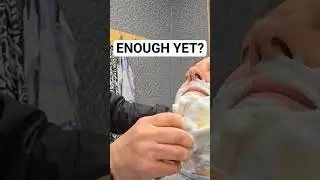 TURKISH SHAVE TAKES TIME! 