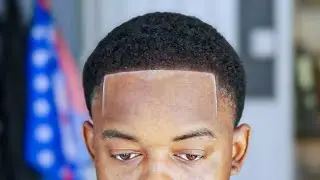 High taper with Afro. Detailed HOW TO