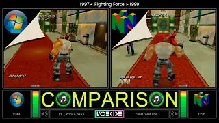 Fighting Force (PC vs Nintendo 64) Side by Side Comparison