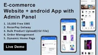 Laravel E-commerce Project | Flutter E-commerce Project
