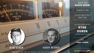 1958 • Baseball Clip • Ryne Duren Interview - Radio Broadcast