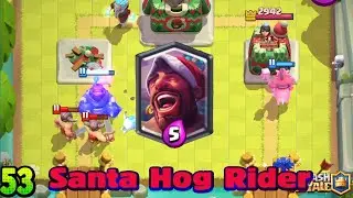 Clash Royale Santa Hog Rider Deck