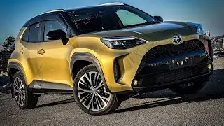 Toyota Yaris Cross review NO COMMENT interior and exterior details Ярис Кросс