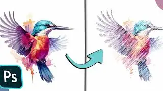 How to make scribble art picsart : scribble art tutorial picsart editing tutorial 