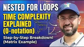 Time Complexity of Nested For Loops | Data Structures & Algorithms