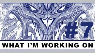 WIWO #7: Evil Beast Tattoo Back Piece Design