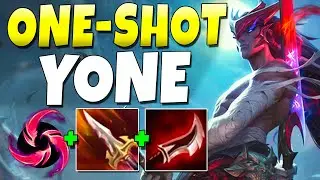 FULL LETHALITY YONE IS INSANE!! MEGA BURST DAMAGE - League of Legends