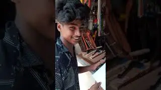 I Draw My Brother's Picture And Gifted It To Him🤘