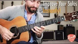 Fool-Proof Minor Soloing Strategy • Creating Licks from Chord Shapes