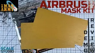 1ManArmy 1/24 F6F-5 Airbrush Masks | Review & Demo!