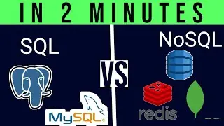 SQL vs NoSQL explanation in 2 minutes! know the difference between SQL and NoSQL databases