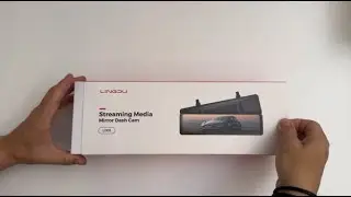LINGDU LD05 Mirror DashCam installation and footage day & night
