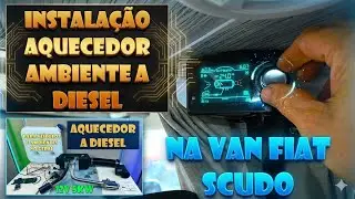 INSTALLING A DIESEL HEATER IN A FIAT SCUDO VAN