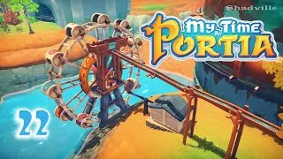 Лесная ферма и печатный станок ☀ My Time At Portia Прохождение #22
