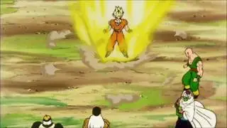 DBZ HD: Goku goes super saiyan vs. the androids