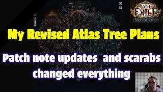 Patch Note Updates made me change my Atlas Tree for League Start POE 3.24 Necropolis